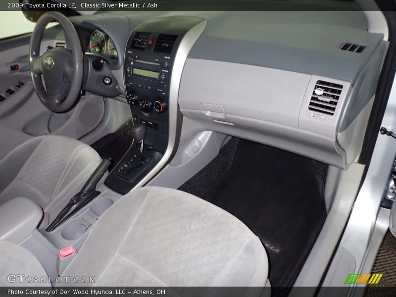 Classic Silver Metallic / Ash 2009 Toyota Corolla LE