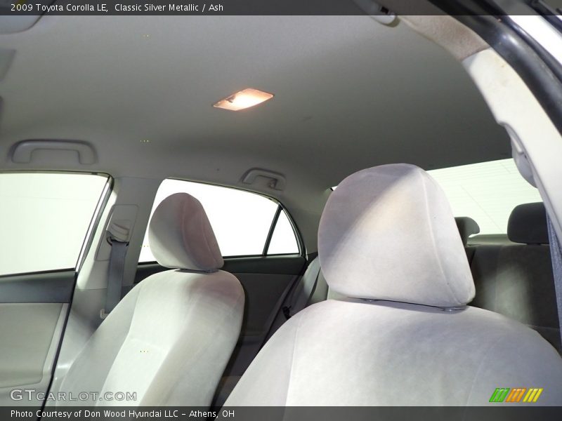 Classic Silver Metallic / Ash 2009 Toyota Corolla LE