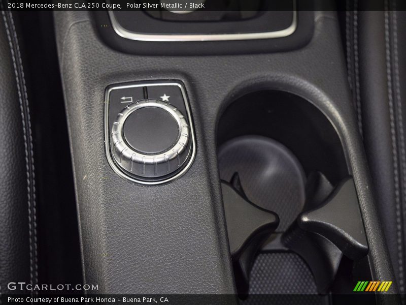 Polar Silver Metallic / Black 2018 Mercedes-Benz CLA 250 Coupe