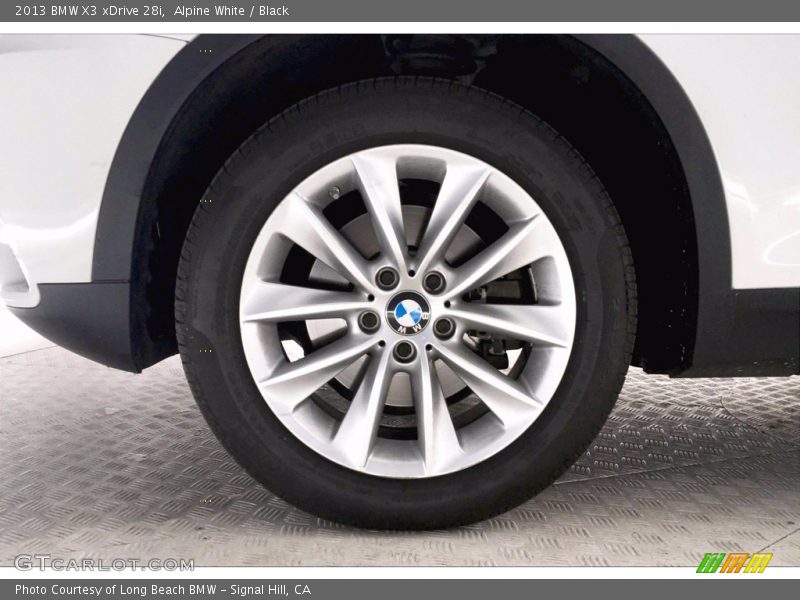 Alpine White / Black 2013 BMW X3 xDrive 28i