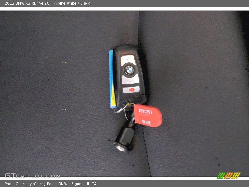 Alpine White / Black 2013 BMW X3 xDrive 28i