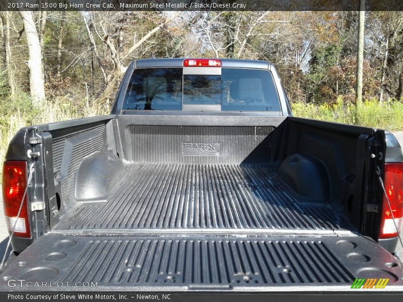 Maximum Steel Metallic / Black/Diesel Gray 2017 Ram 1500 Big Horn Crew Cab