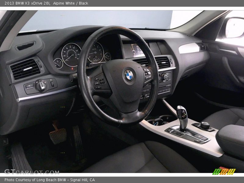 Alpine White / Black 2013 BMW X3 xDrive 28i