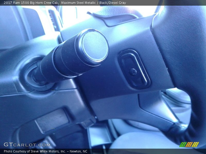 Maximum Steel Metallic / Black/Diesel Gray 2017 Ram 1500 Big Horn Crew Cab