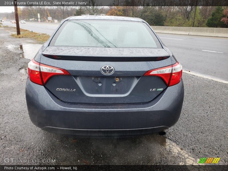 Slate Metallic / Ivory 2014 Toyota Corolla LE Eco