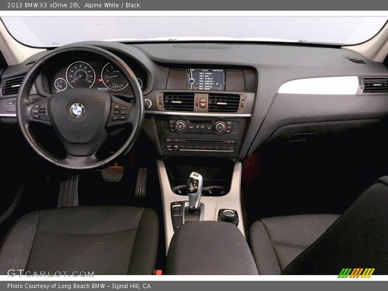 Alpine White / Black 2013 BMW X3 xDrive 28i