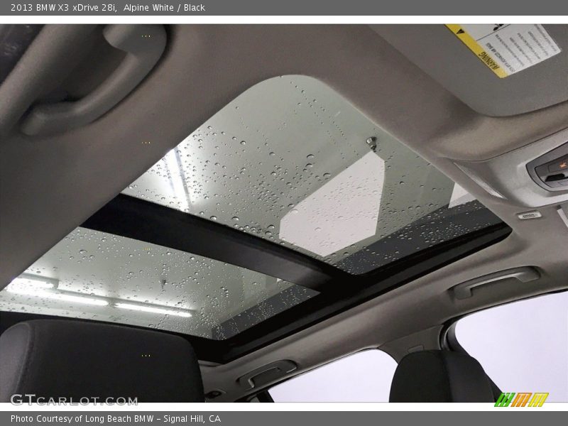 Alpine White / Black 2013 BMW X3 xDrive 28i