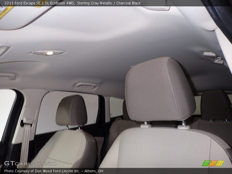 Sterling Gray Metallic / Charcoal Black 2013 Ford Escape SE 1.6L EcoBoost 4WD