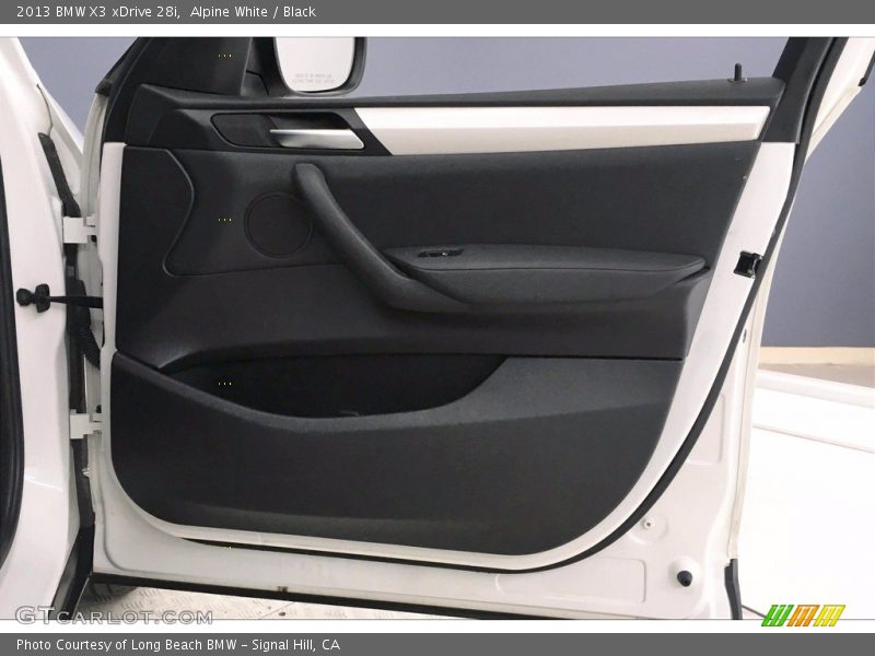 Alpine White / Black 2013 BMW X3 xDrive 28i