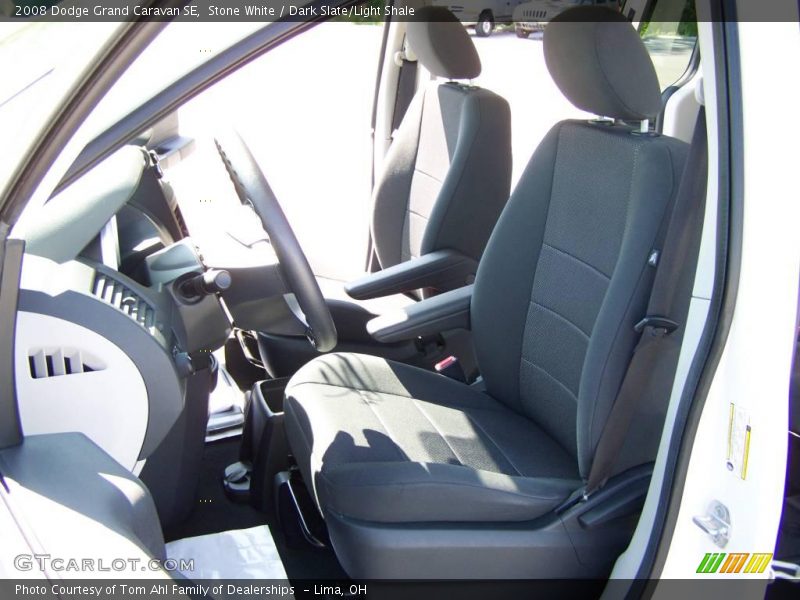 Stone White / Dark Slate/Light Shale 2008 Dodge Grand Caravan SE