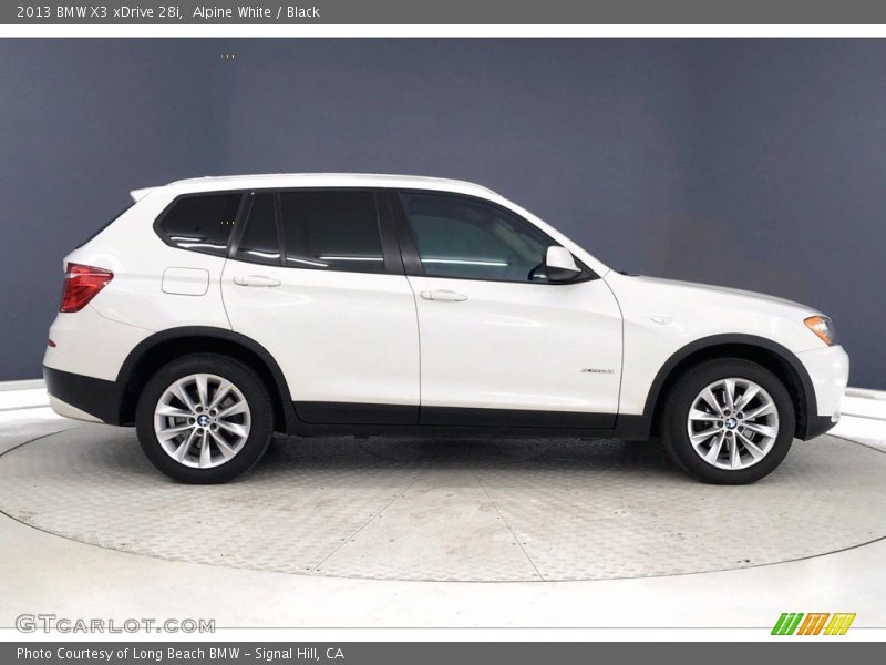 Alpine White / Black 2013 BMW X3 xDrive 28i