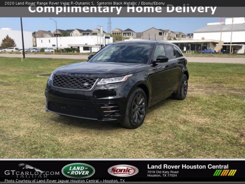 Santorini Black Metallic / Ebony/Ebony 2020 Land Rover Range Rover Velar R-Dynamic S