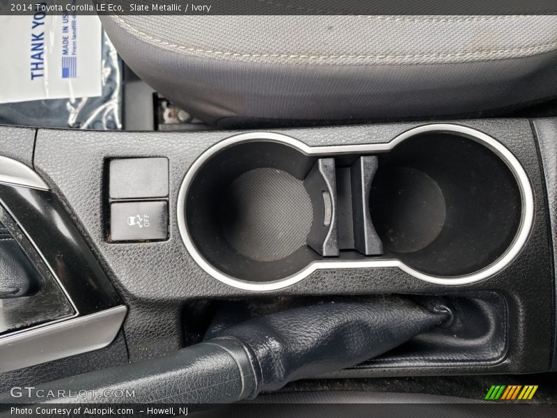 Slate Metallic / Ivory 2014 Toyota Corolla LE Eco