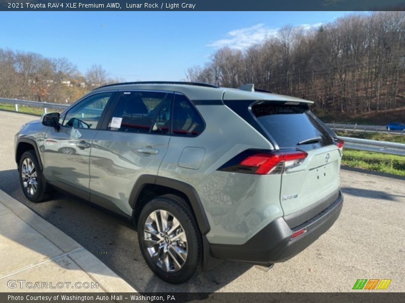 Lunar Rock / Light Gray 2021 Toyota RAV4 XLE Premium AWD
