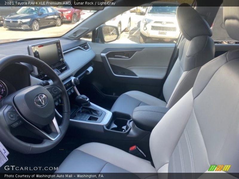 Lunar Rock / Light Gray 2021 Toyota RAV4 XLE Premium AWD