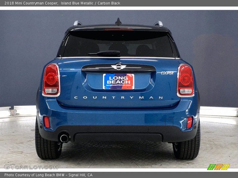 Island Blue Metallic / Carbon Black 2018 Mini Countryman Cooper