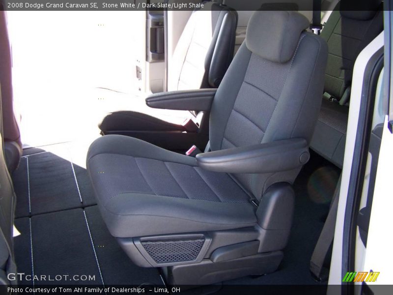 Stone White / Dark Slate/Light Shale 2008 Dodge Grand Caravan SE