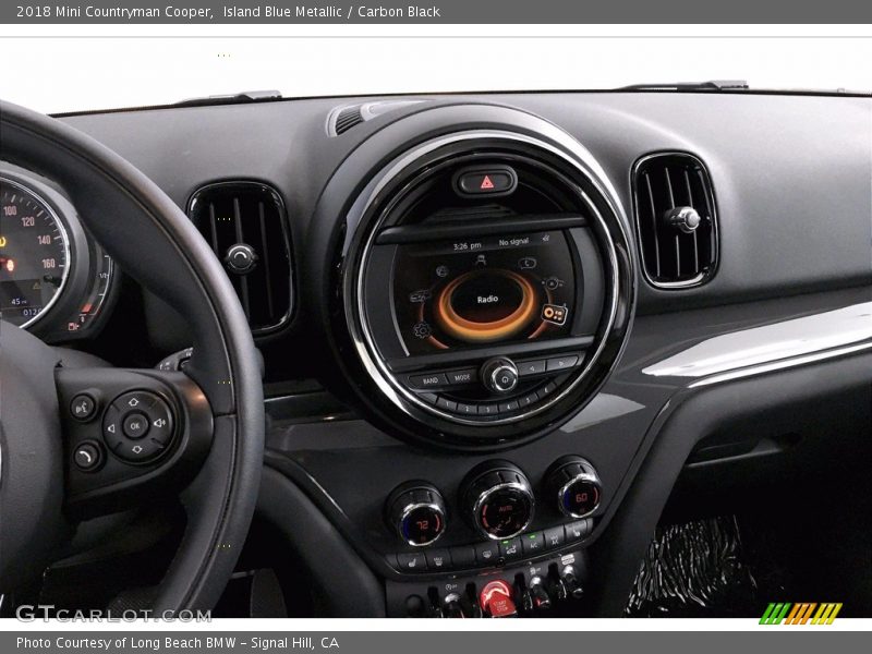 Island Blue Metallic / Carbon Black 2018 Mini Countryman Cooper
