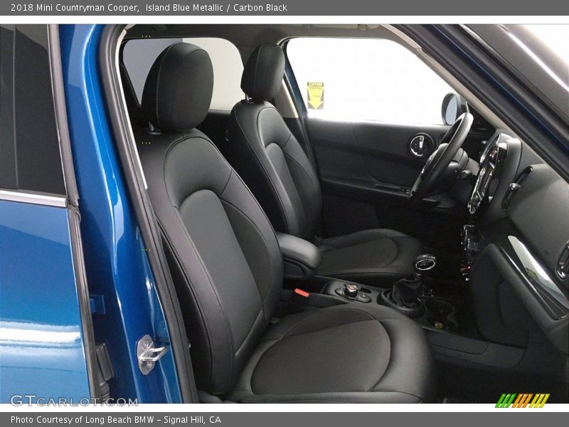 Island Blue Metallic / Carbon Black 2018 Mini Countryman Cooper