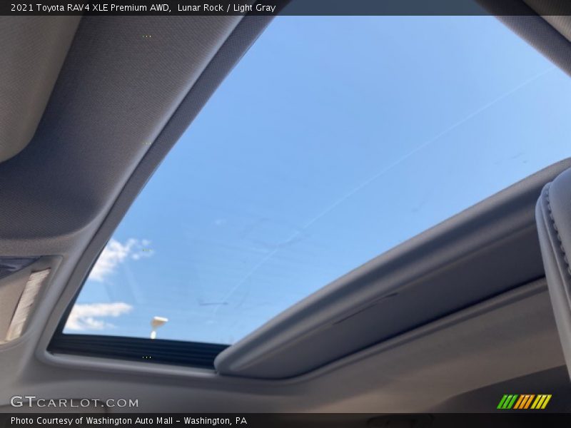 Lunar Rock / Light Gray 2021 Toyota RAV4 XLE Premium AWD