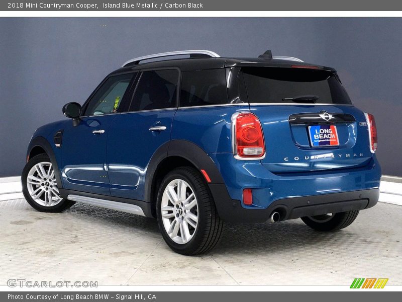 Island Blue Metallic / Carbon Black 2018 Mini Countryman Cooper