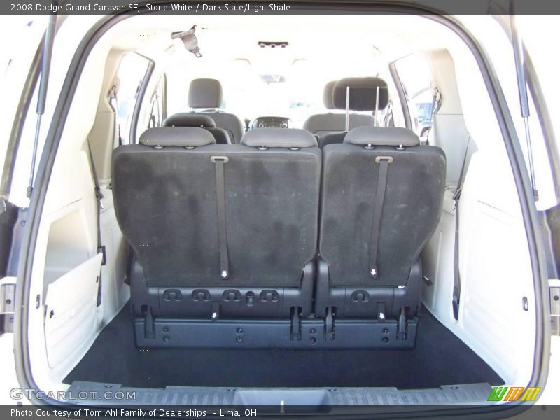 Stone White / Dark Slate/Light Shale 2008 Dodge Grand Caravan SE