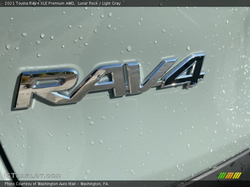 Lunar Rock / Light Gray 2021 Toyota RAV4 XLE Premium AWD