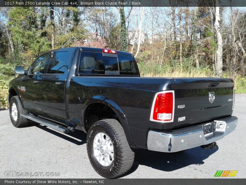 Brilliant Black Crystal Pearl / Black 2017 Ram 2500 Laramie Crew Cab 4x4