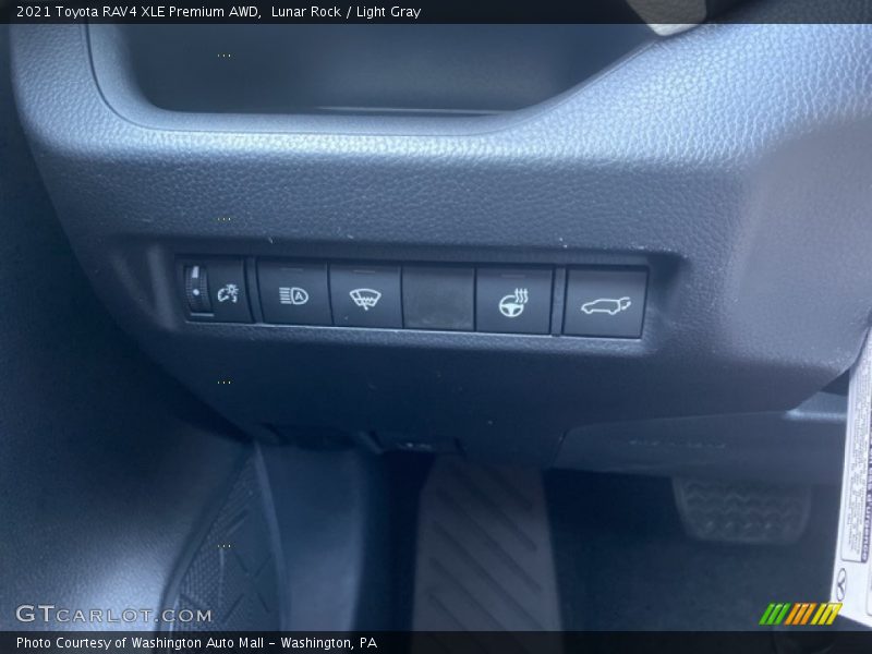 Lunar Rock / Light Gray 2021 Toyota RAV4 XLE Premium AWD