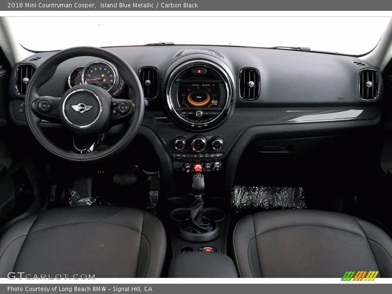 Island Blue Metallic / Carbon Black 2018 Mini Countryman Cooper
