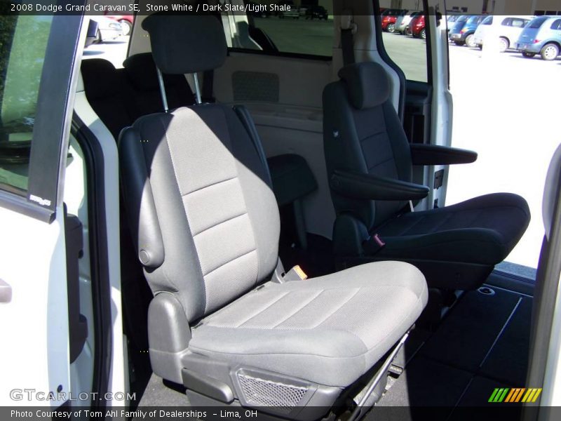 Stone White / Dark Slate/Light Shale 2008 Dodge Grand Caravan SE