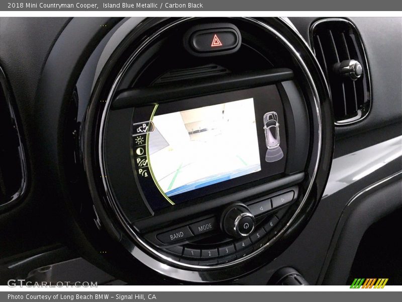 Island Blue Metallic / Carbon Black 2018 Mini Countryman Cooper