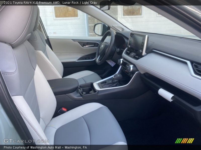 Lunar Rock / Light Gray 2021 Toyota RAV4 XLE Premium AWD