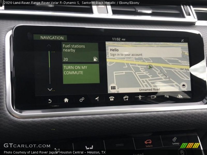 Santorini Black Metallic / Ebony/Ebony 2020 Land Rover Range Rover Velar R-Dynamic S