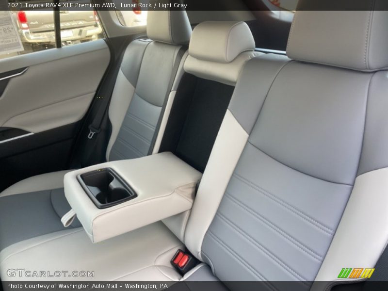 Lunar Rock / Light Gray 2021 Toyota RAV4 XLE Premium AWD