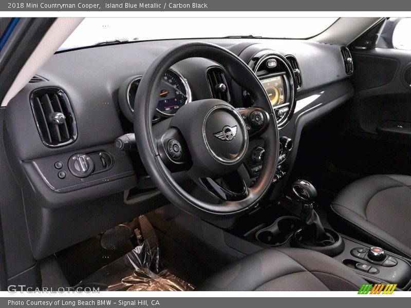 Island Blue Metallic / Carbon Black 2018 Mini Countryman Cooper