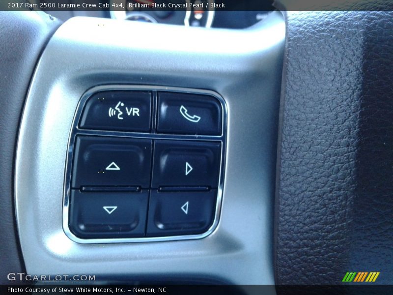 Brilliant Black Crystal Pearl / Black 2017 Ram 2500 Laramie Crew Cab 4x4