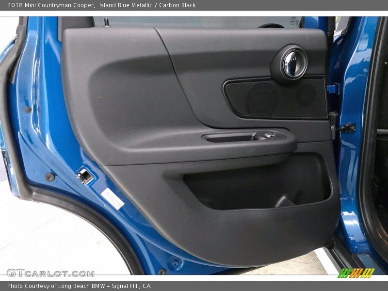 Island Blue Metallic / Carbon Black 2018 Mini Countryman Cooper