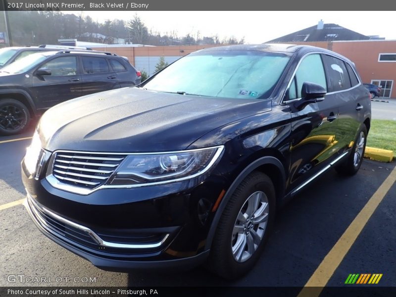 Black Velvet / Ebony 2017 Lincoln MKX Premier