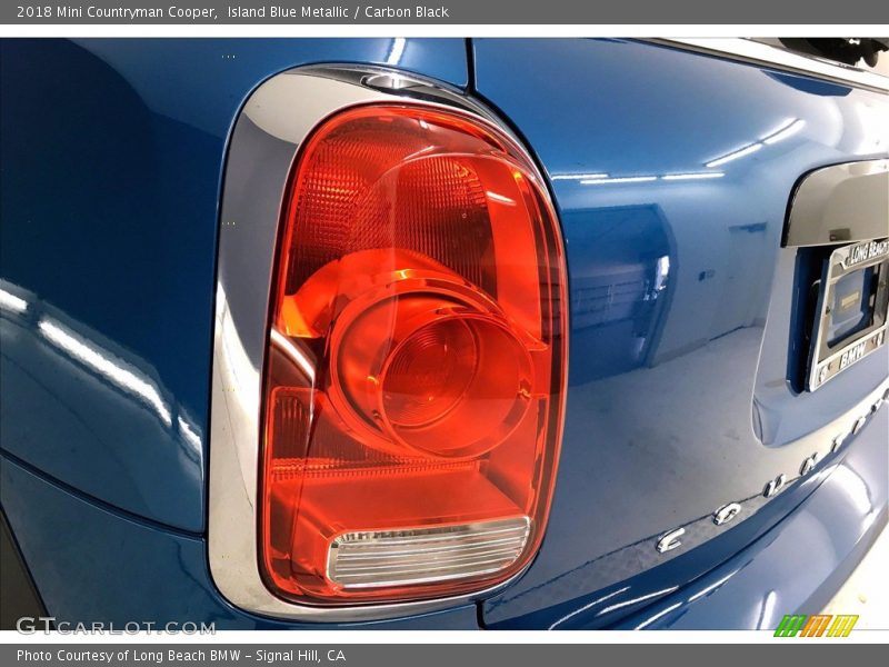 Island Blue Metallic / Carbon Black 2018 Mini Countryman Cooper