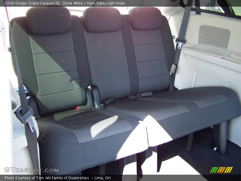 Stone White / Dark Slate/Light Shale 2008 Dodge Grand Caravan SE