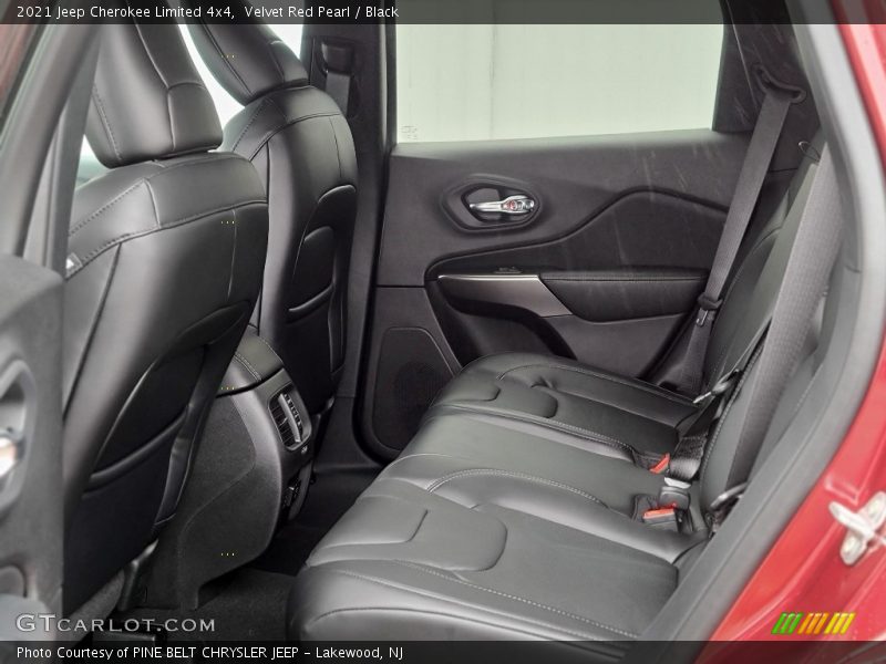 Velvet Red Pearl / Black 2021 Jeep Cherokee Limited 4x4