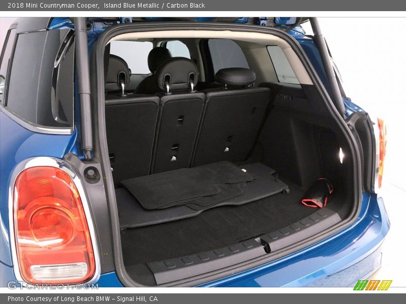 Island Blue Metallic / Carbon Black 2018 Mini Countryman Cooper