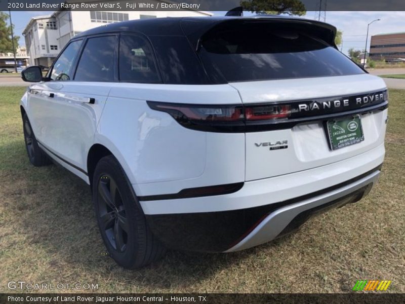 Fuji White / Ebony/Ebony 2020 Land Rover Range Rover Velar S