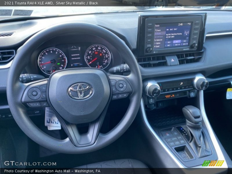 Dashboard of 2021 RAV4 XLE AWD