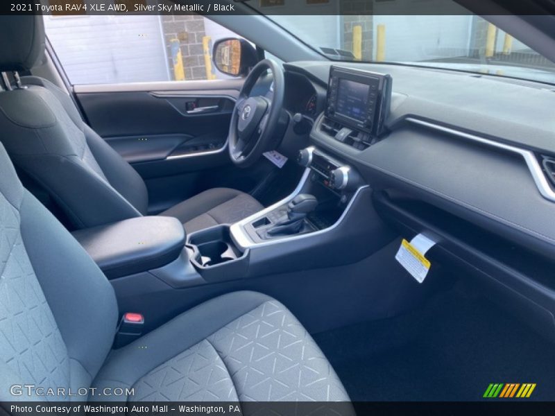 Silver Sky Metallic / Black 2021 Toyota RAV4 XLE AWD