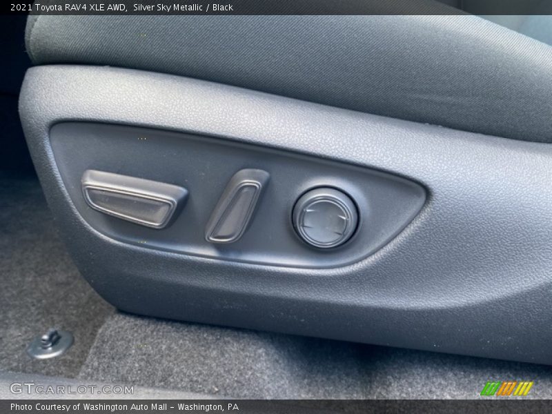 Silver Sky Metallic / Black 2021 Toyota RAV4 XLE AWD