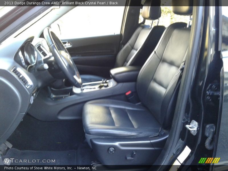 Front Seat of 2013 Durango Crew AWD