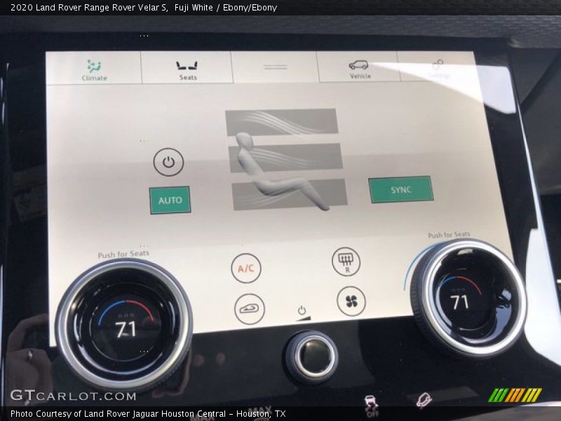 Fuji White / Ebony/Ebony 2020 Land Rover Range Rover Velar S