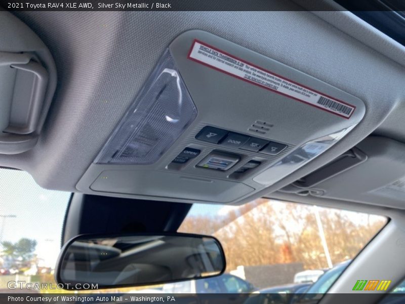 Silver Sky Metallic / Black 2021 Toyota RAV4 XLE AWD